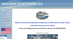 Desktop Screenshot of obsessionfishing.com
